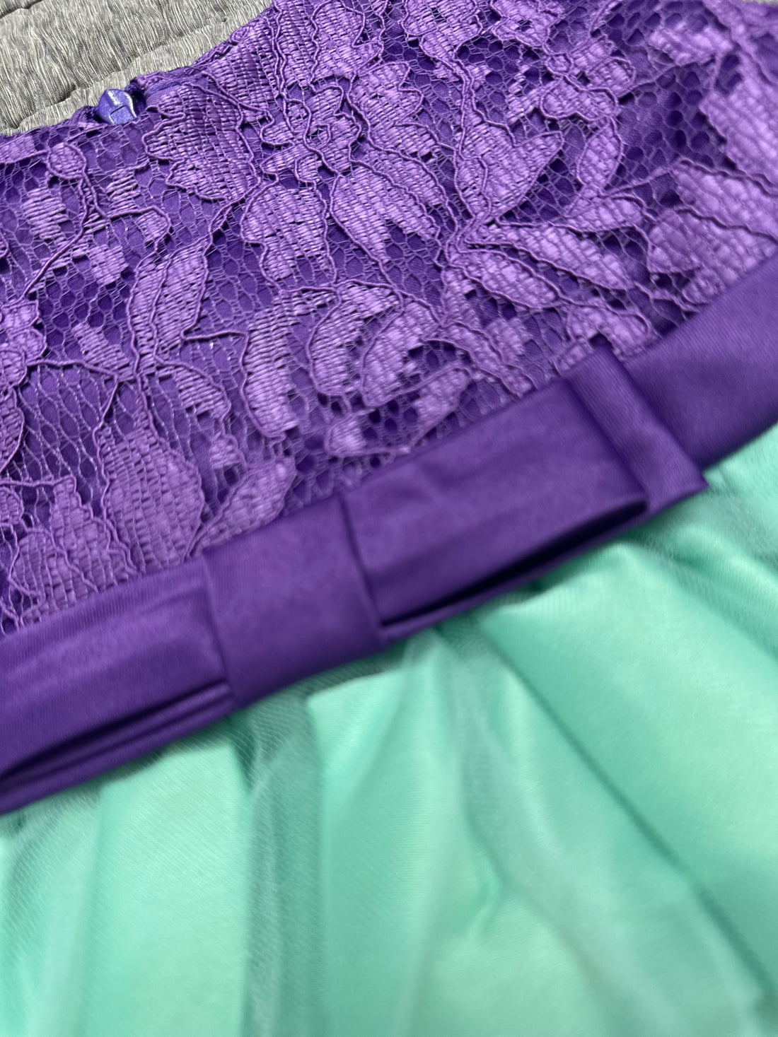 Enchanted Orchid Lace Party Dress 💜✨