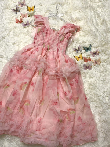 Pink Butterfly Dress🦋