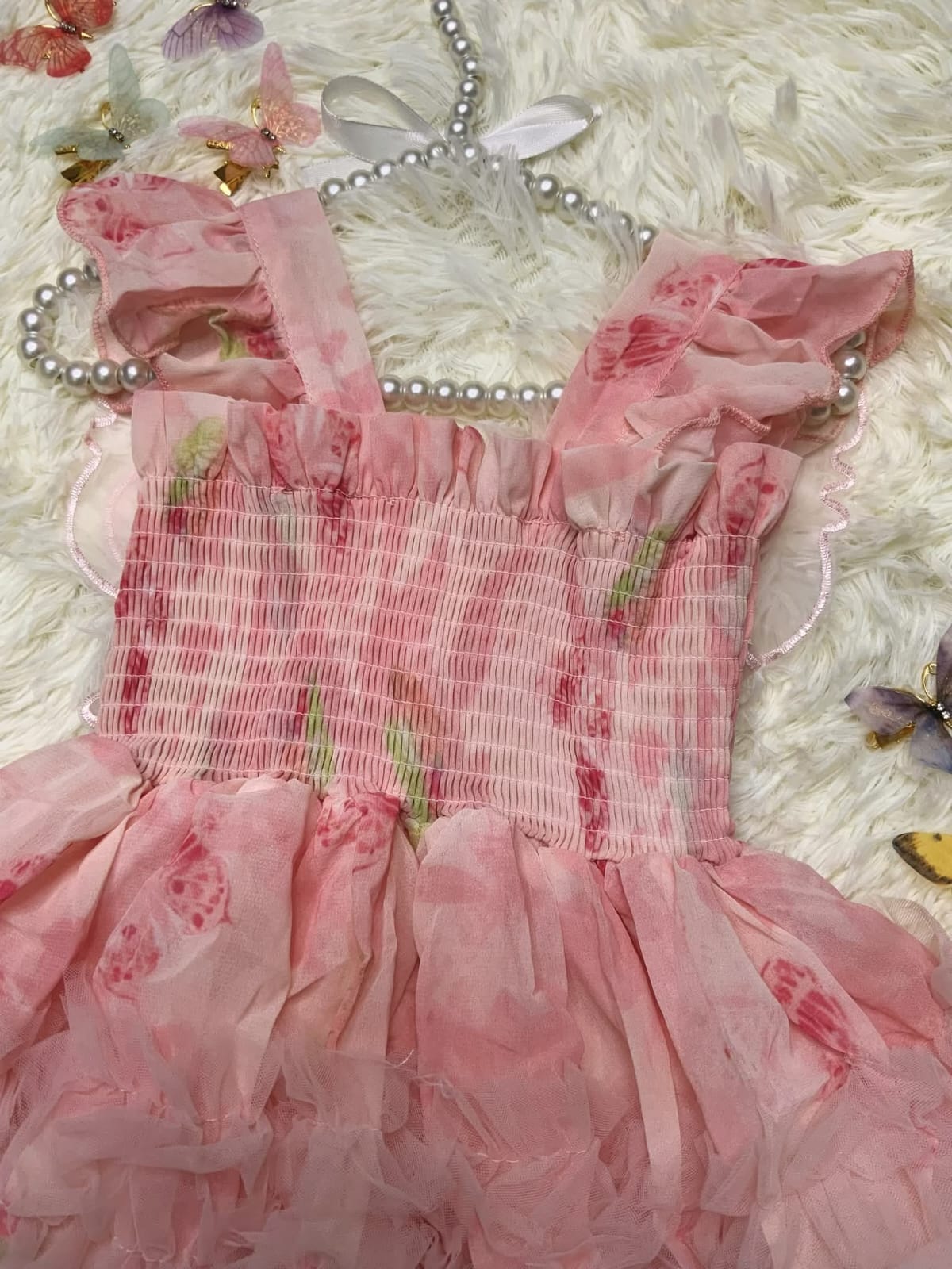 Pink Butterfly Dress🦋