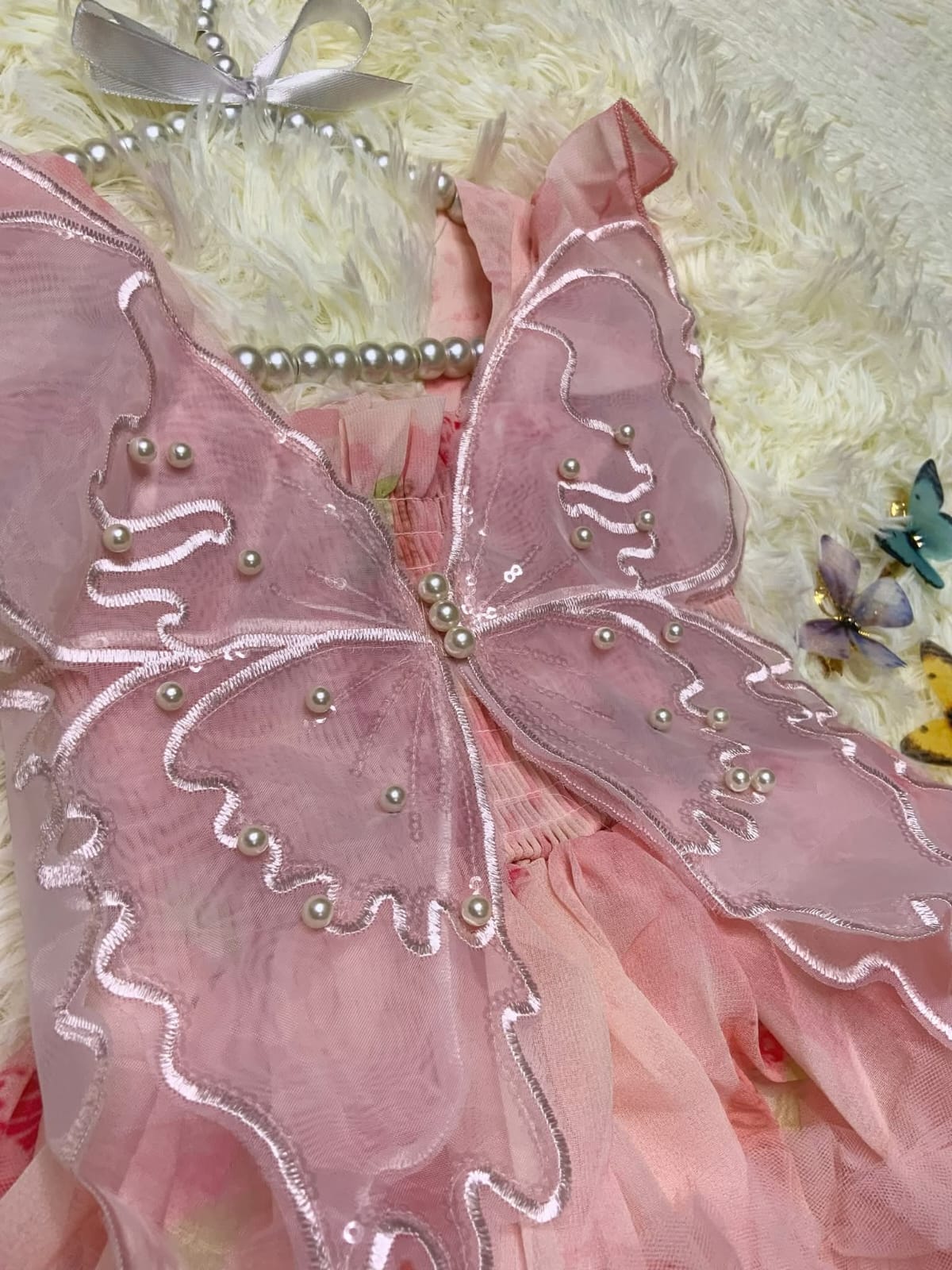 Pink Butterfly Dress🦋