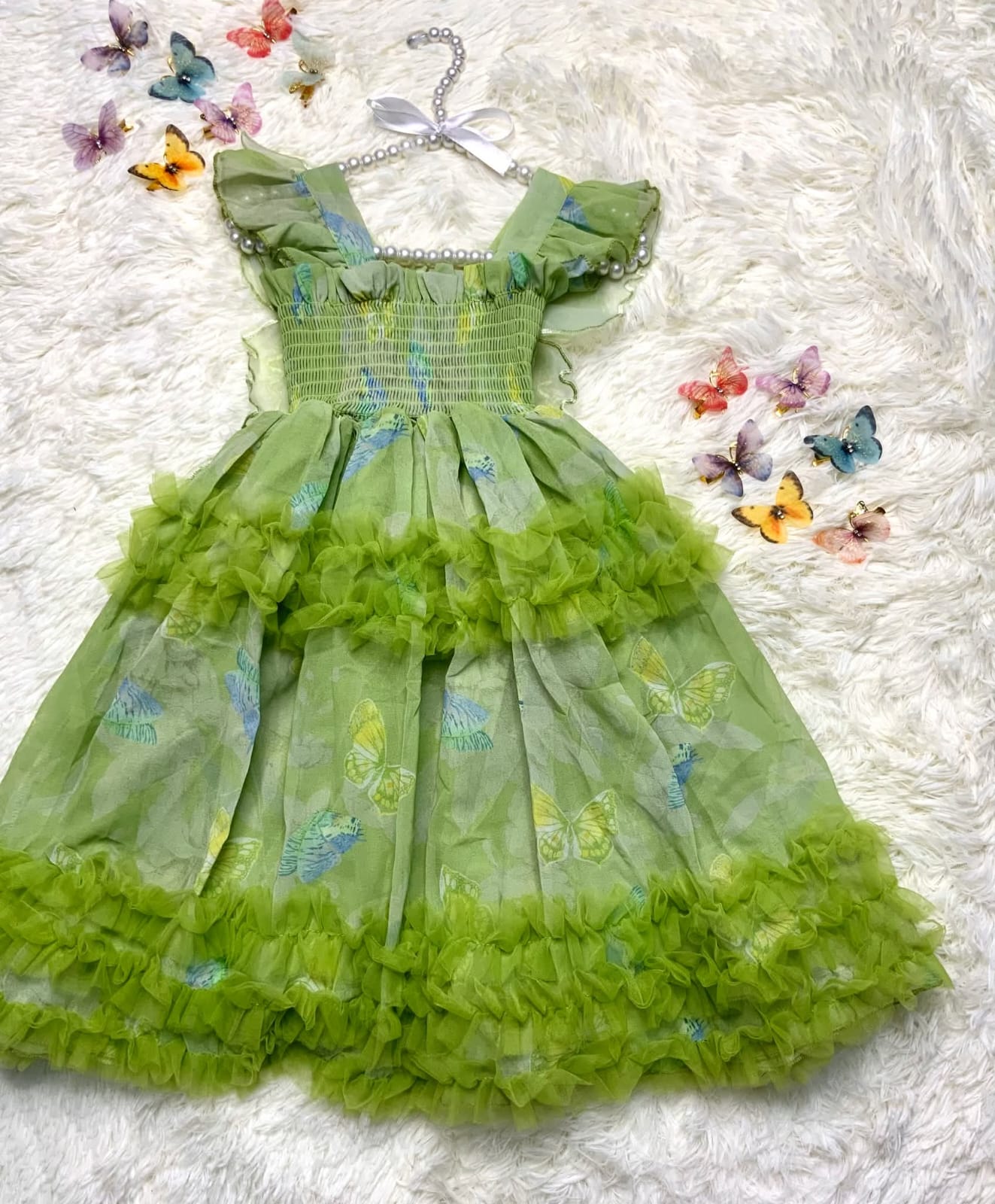 Green Butterfly Dress🦋