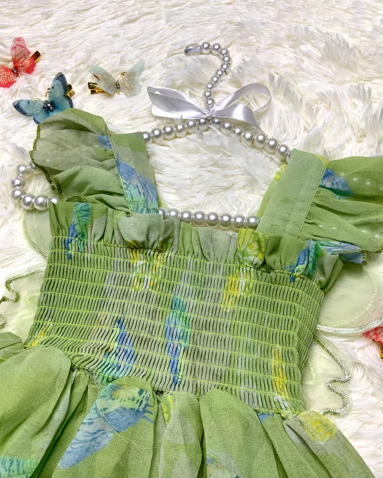 Green Butterfly Dress🦋